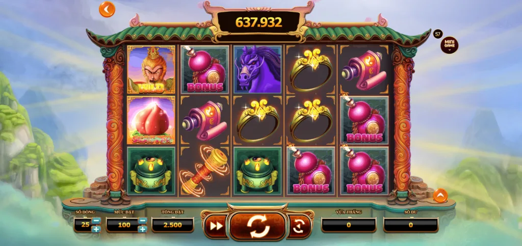 Khám Phá Nổ Hũ Hầu Vương Tại New66: Chinh Phục Jackpot Cùng Vua Khỉ Huyền Thoại 1 hầu vương new66
