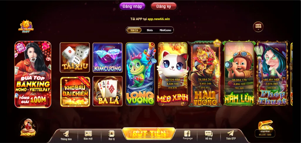 Hướng Dẫn Tải Game New66: Trải Nghiệm Giải Trí Đỉnh Cao Ngay Lập Tức 1 new66 lobby