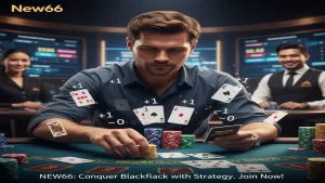 Bí quyết thắng Blackjack bằng chiến thuật đếm bài New66
