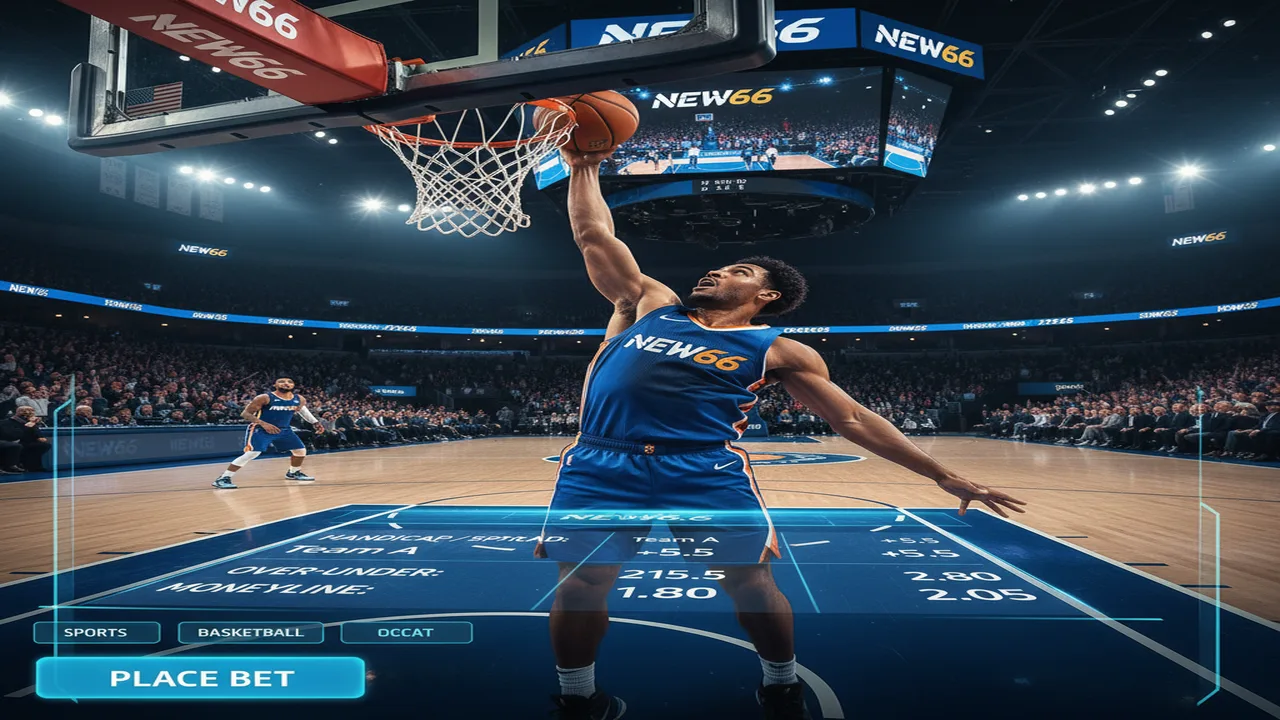Hướng dẫn chơi cá cược bóng rổ trực tuyến New66
