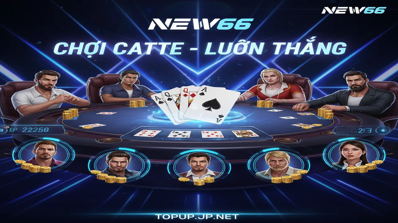 Cách chơi bài Catte (Cắt tê) luôn thắng New66