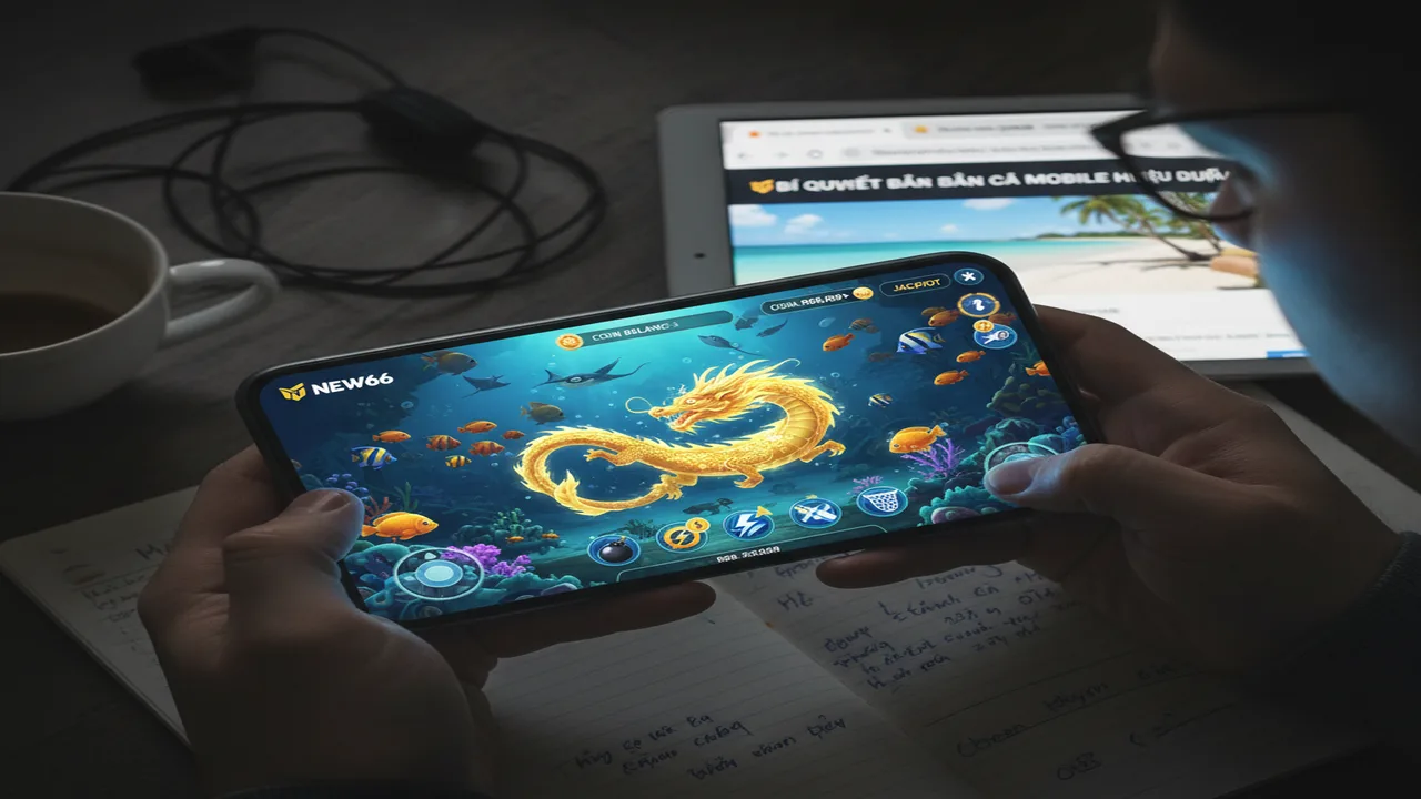 Kinh nghiệm chơi Bắn cá trên mobile mượt mà New66