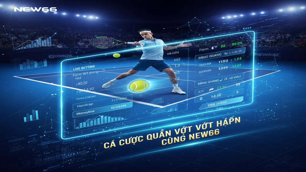 Cách chơi cá cược quần vợt (Tennis) New66