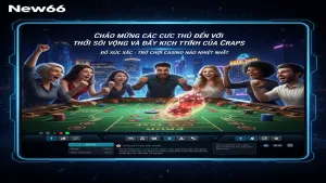 Hướng dẫn chơi Craps (Đổ xúc xắc) tại Casino New66