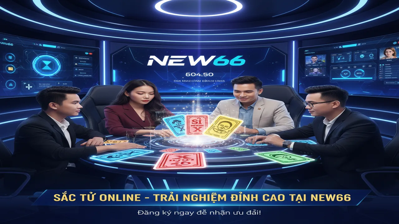 Hướng dẫn chơi bài Sắc Tứ trực tuyến New66