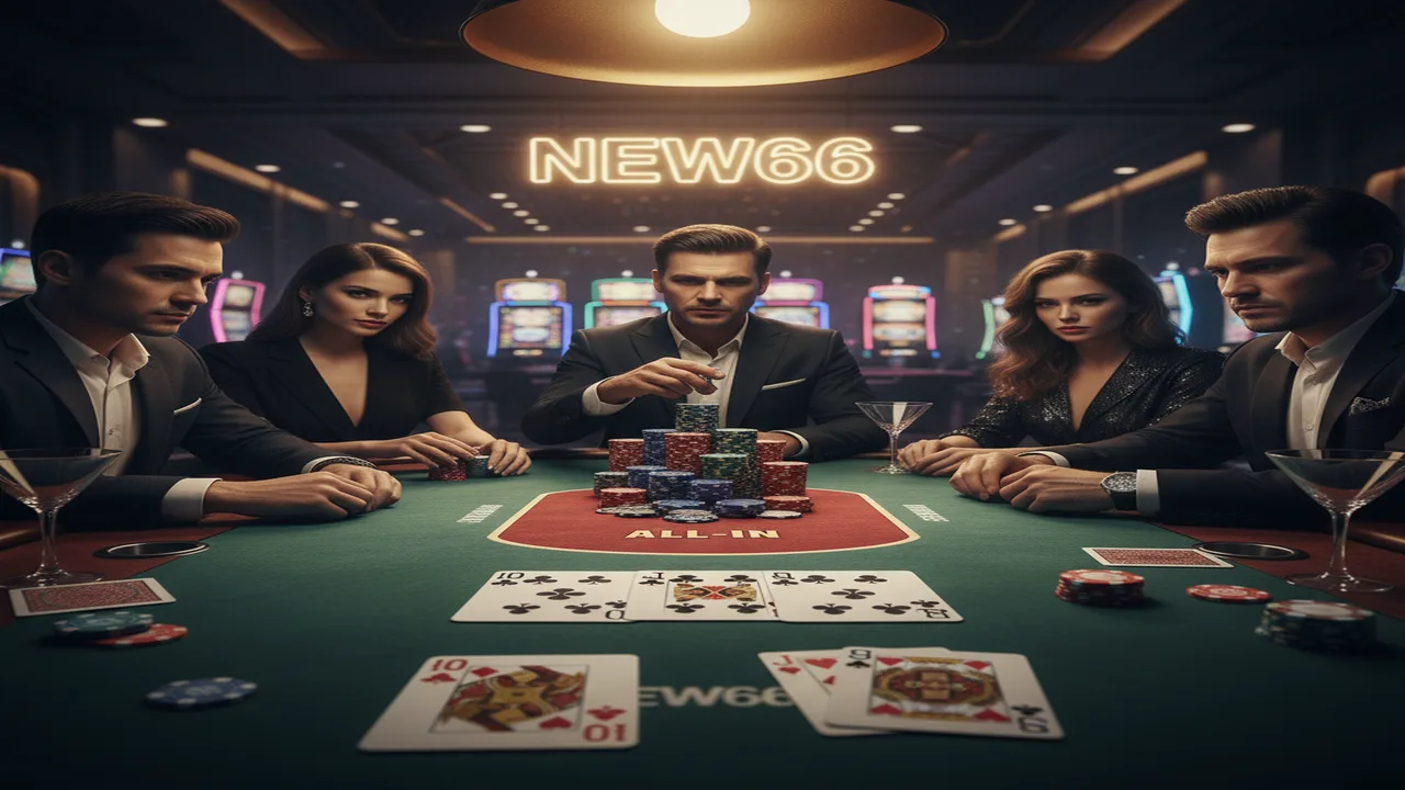 Hướng dẫn chơi bài Xì Tố (Poker Hong Kong) New66