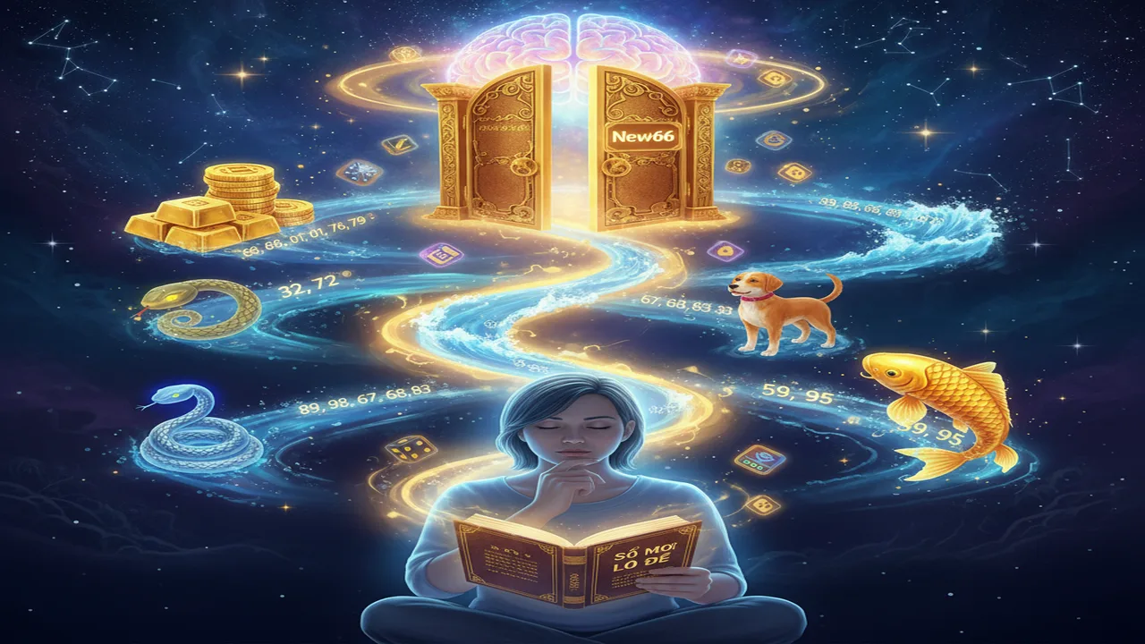 Bí quyết giải mã giấc mơ tìm số may mắn New66