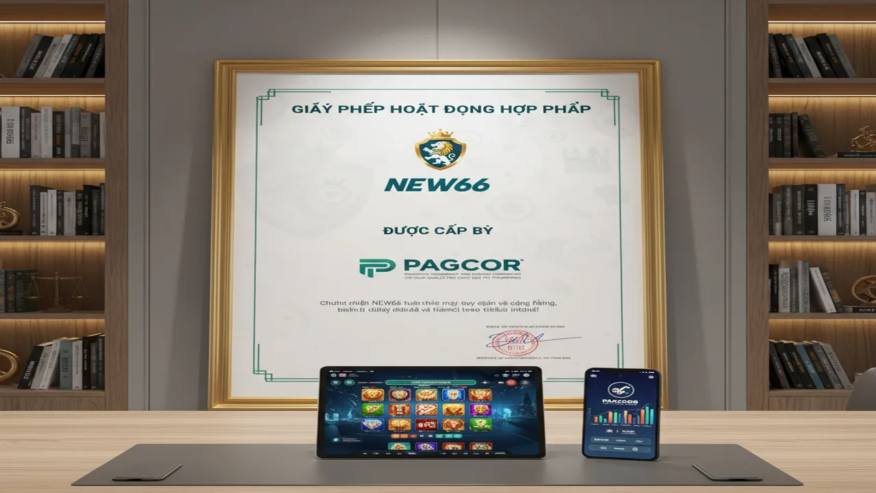Tìm hiểu về giấy phép hoạt động hợp pháp New66