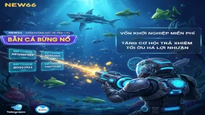 Hướng dẫn nhận Giftcode và ưu đãi chơi Bắn cá New66