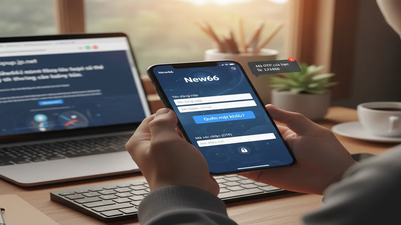 Hướng dẫn cách khôi phục mật khẩu tài khoản New66