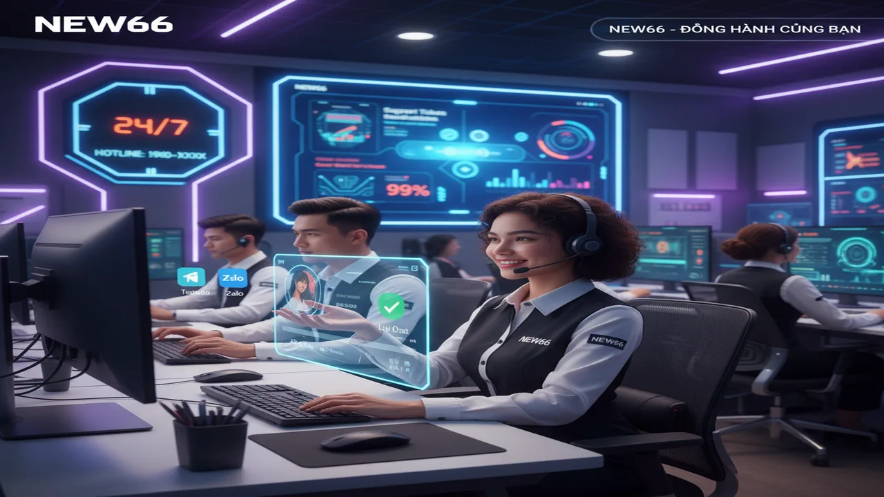 Cách liên hệ đội ngũ CSKH nhanh nhất New66