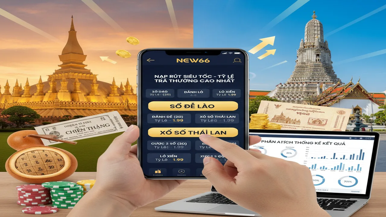 Hướng dẫn chơi Số Đề Lào, Xổ số Thái Lan New66