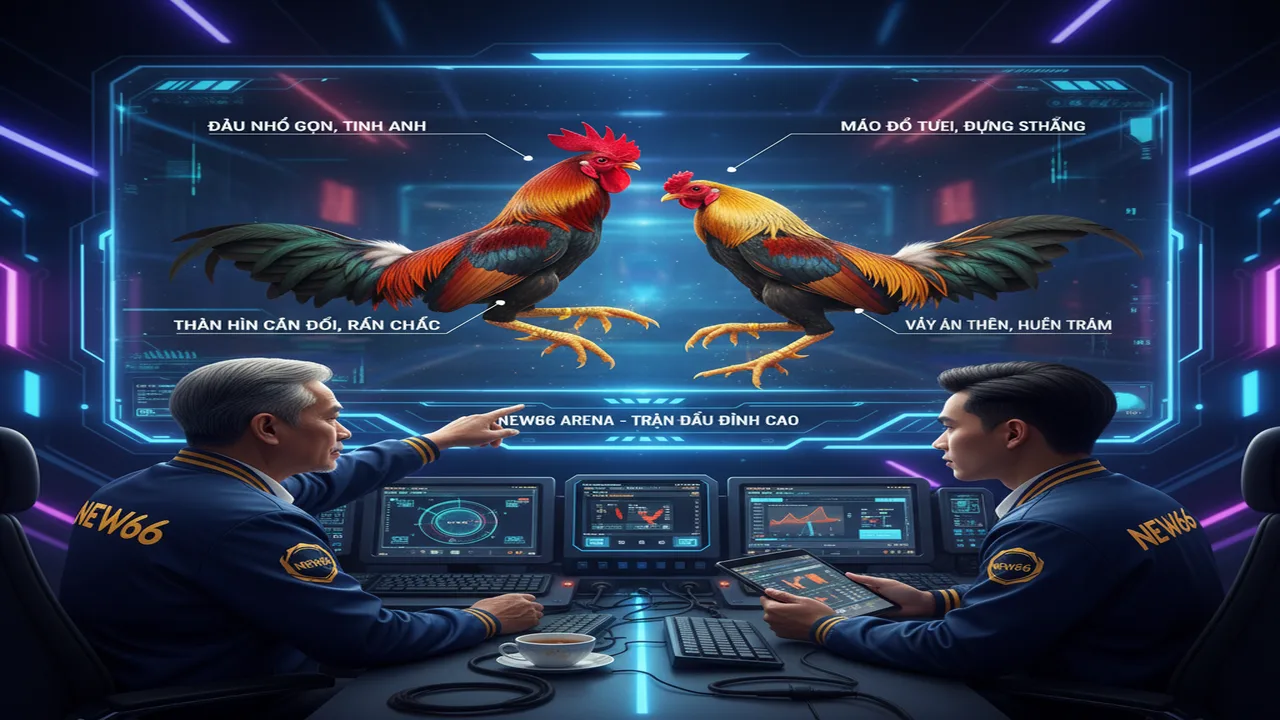 Kinh nghiệm soi cầu đá gà: Cách nhận biết gà mạnh New66