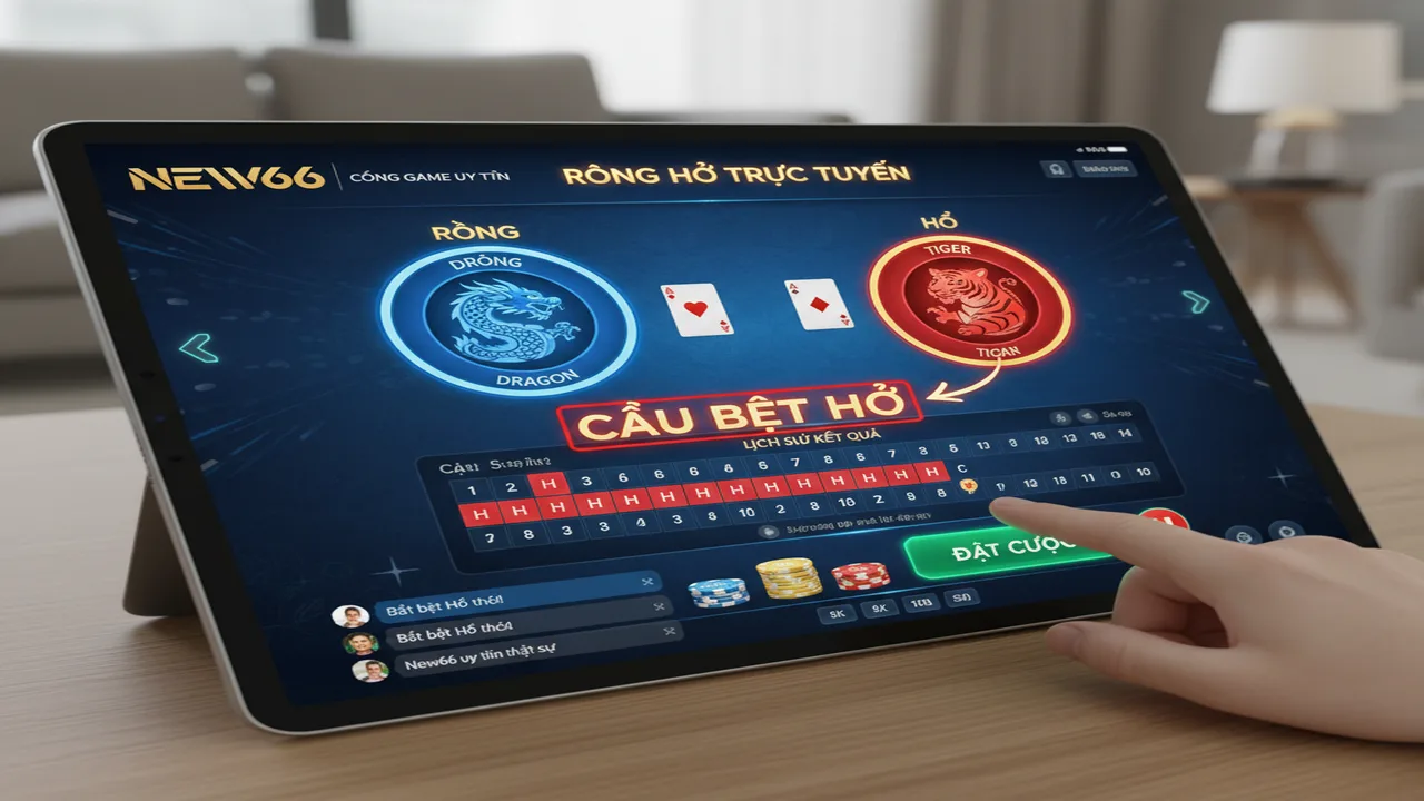 Kinh nghiệm soi cầu Rồng Hổ: Cách bắt cầu bệt New66