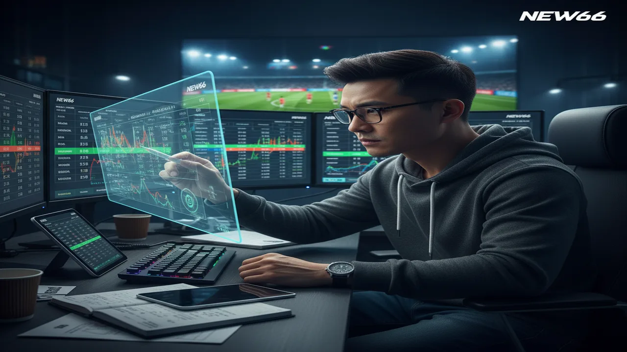 Kinh nghiệm cá độ bóng đá: Cách soi bảng tỷ lệ kèo nhà cái New66
