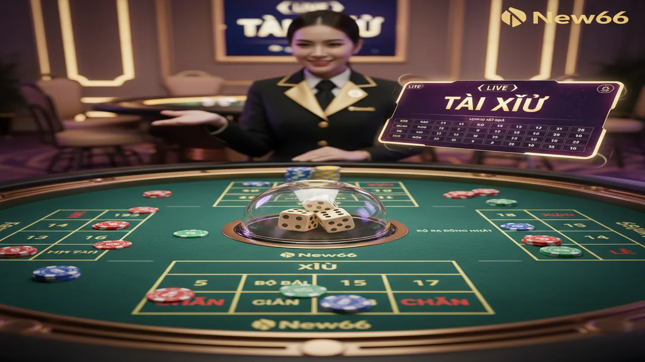 Hướng dẫn chi tiết về cách chơi Tài Xỉu New66