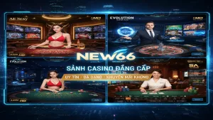 Top các sảnh Casino uy tín nhất hiện nay New66