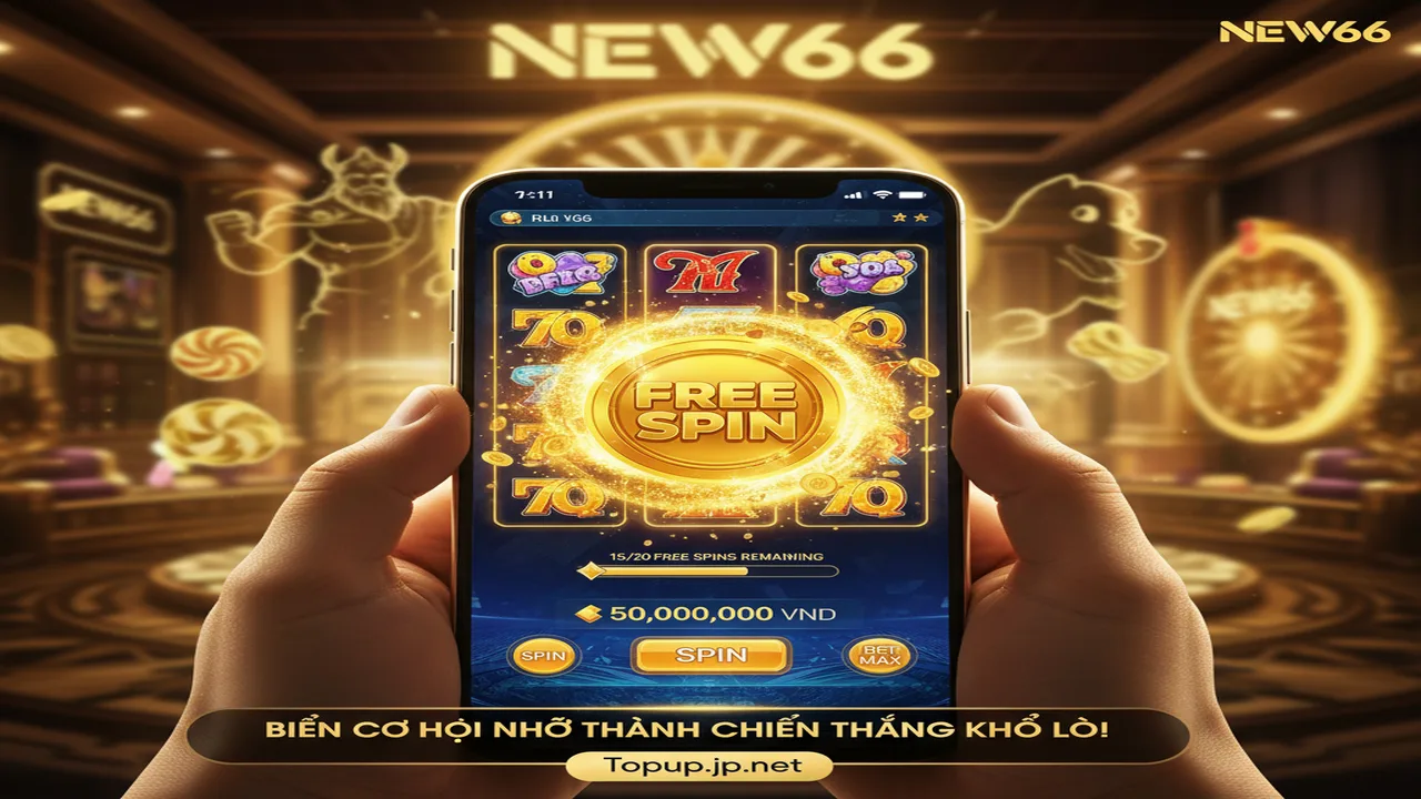 Cách tận dụng vòng quay miễn phí thắng lớn New66