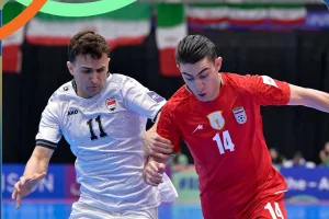 Ngược dòng thắng đội bóng duyên nợ Iraq, Iran vào chung kết futsal châu Á